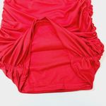 superdown Farrah Ruched Dress in Red XS Photo 6