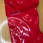 Ellie  Thigh High Red High Heel Boots - Size 7 Photo 3