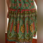 Anthropologie | Tiny Sloane Slip Dress Teal Multi | S Photo 2