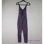 Free People New! Movement What A Feeling V-Neck Onesie in purple, size S Photo 9