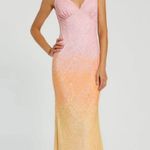 Mac Duggal Ombre Sequined Cami Trumpet Gown 10 Photo 7