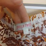 Stella Tweed  Size Medium M Blouse Paisley Sheer Light Weight Top Boho Photo 6