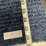 st. john's bay  Blue Tweed Mock Neck Sweater Photo 4