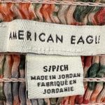 American Eagle  AE | Small | Pink Flowy Floral Chiffon Ruched Babydoll Top Photo 3