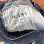 Mother the Dazzler Triple Stack high rise tie waist jeans great awakenings 27 Blue Photo 11