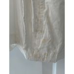 Anthropologie  Coral White Striped Cutout Romper NWT Size Large Photo 8