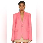 ALC Frank A.L.C Donovan Linen Blend One Button Blazer Size 6 Photo 1