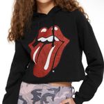 Topshop Cropped Hoodie Photo 1