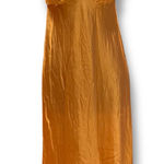 Vtg Y2K 100% Silk Babydoll Slip Dres M Cream Champagne Fairy Coquette Sarah Size M Photo 0