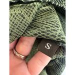 BRAEVE Dark Green Abstract Design Sleevelss Flowy Tank Top size Small Photo 4