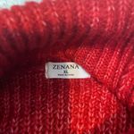 Zenana Outfitters red chunky red turtleneck sweater womans size XL Photo 2