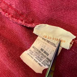 VTG Fox Collection Magenta Pink Elastic Waist High Rise Corduroy Pants Size 16 Photo 5