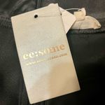 NWT satin skort Large Black Photo 2