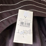 Ann Taylor LOFT Women's Floral Sheath Dress Brown White Size 6 Sleeveless Photo 5