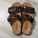 Alegria  Women's Black Bryce Floral Platform Sandals Photo 4