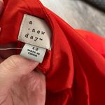 A New Day  Spaghetti Strap Open Back Drop Waist A Line Midi Red Dress Sz 12‎ NWT Photo 4