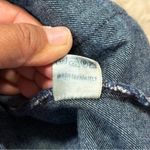 Kinsale Smocks VTG Medium Denim Cotton Pullover Top Fisherman Pockets Ireland Blue Photo 5