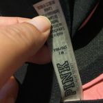 PINK - Victoria's Secret Victoria’s Secret Pink black bandeau lace up back bikini top size medium. Photo 2