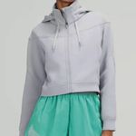Lululemon ATHLETICA Rogue Renegade Zip Hoodie in Rhino Grey Size 12 Photo 0