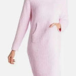 SOFTIES Pink Fuzzy Cozy Cowl Neck Long Sleeve Tunic Lounger Women Small/Medium Photo 0
