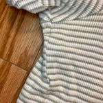 Sonoma  Y2K Cropped Green Yellow Striped Tee Shirt Womens XLarge Photo 9