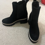 Dolce Vita Black Suede Chelsea Boots Size 8.5 Photo 0