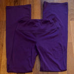 Purple Flare Leggings Size M Photo 0