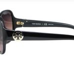 Tory Burch Black Oversized Sunglasses Photo 1