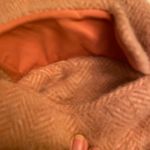Loft Herringbone Melange Coat in Soft Pink - Size M Photo 9