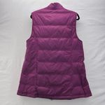 J.Jill Womans Down Vest Size XL Aubergine Puffer Warm Cozy 90 Down Filled Photo 1