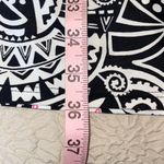 Southwind Apparel Womens Tribal Collared Active Avalon Dress Black White Medium Photo 7