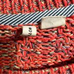 Moth Anthropologie Womens 3/4 Sleeves Swing Sweater Pockets Size Sm Neon Orange Photo 2