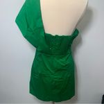 ZARA Mini Dress with Asymmetric Draped Neckline and Knot size L Photo 11