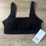 NWT Tavi Square Neck Black Sports Bra Photo 1