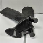 Torgeis Womens Knee High Boots Sz 6 Black Chunky Heel Coastal Cowgirl Whimsigoth Photo 8