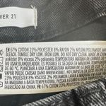 Forever 21 Denim Joggers Womens 25 Black Distressed High Rise Streetwear Grunge Photo 5