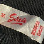 Vintage Full Slip Black Lace Sissie Women Lingerie Retro Pin Photo 2