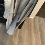 Newport News  ivory crocheted/laced dress, pearl neckline, size 12 Photo 4