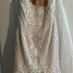 Maggie Sottero Cream Bridal Gown White Size 14 Photo 0
