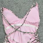 Garage Swimsuit One Piece Pink Tropical S Small NWOT Photo 3