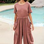 Free People Happy To Be Here One-Piece in Withered Rose Size Medium NWT Photo 10