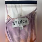 Wildfox Zoe Tie-Dye Cotton Jumpsuit Size XS 117 Photo 4