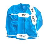 Queenieke  Slim Fit  - Zip Up Athletic Running Jacket size M Photo 2
