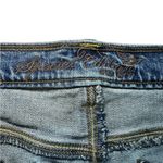 Old Navy Vintage Y2K Women’s Flare Denim Maxi Skirt Ultra Low Waist Sz 6 Grunge Girl Photo 4