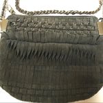 ZARA suede & chain strap detail Crossbody purse Photo 2