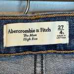 Abercrombie & Fitch Jeans Women's Size 27/4 Tall The Mom High Rise Distressed Photo 2