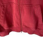 Playboy by PacSun Double Zip Cabin Hoodie Red size medium Photo 4