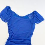 Katie J NYC Junior’s Anya Ruched Mini Dress Sapphire Blue Tween Teen Size undefined Photo 5