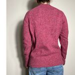 Peter Millar  Extra Fine Merino Wool Blend Red Crewneck Sweater Size Large Photo 1