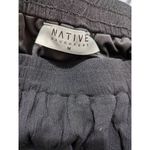 NATIVE DAUGHTERS Embroidered Stars Skirt Medium Black Photo 3